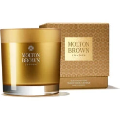 Molton Brown Bougie 3 Mèches - Bois De Oud -COMPTOIR DE L'HOMME Boutique bougie 3 meches bois de oud 105736 2 1140x1140