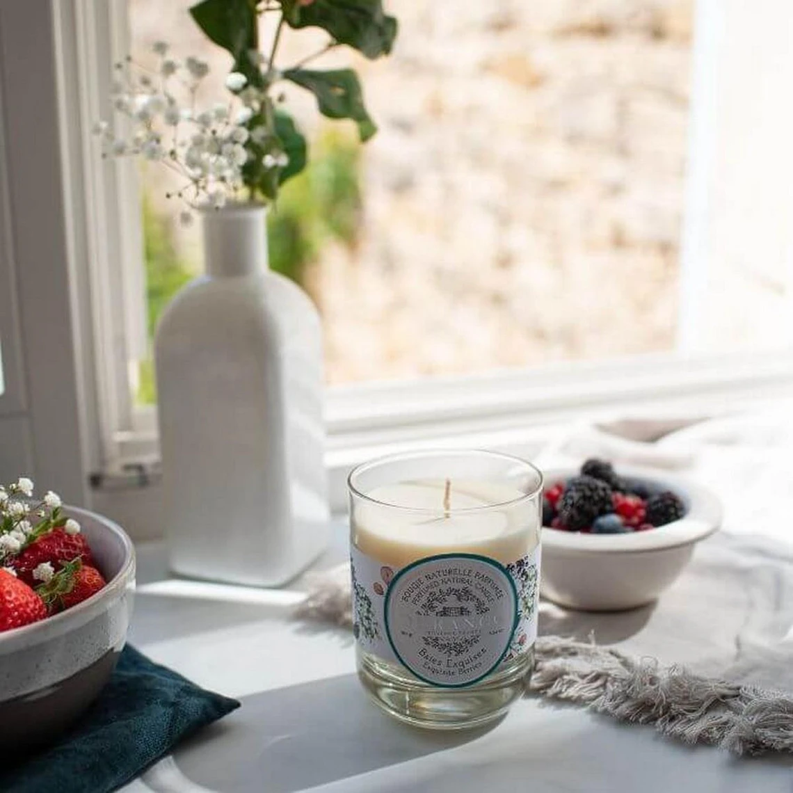Bougie Naturelle Parfumée Baies Exquises 5 Bougie Naturelle Parfumée Baies Exquises – Image 3