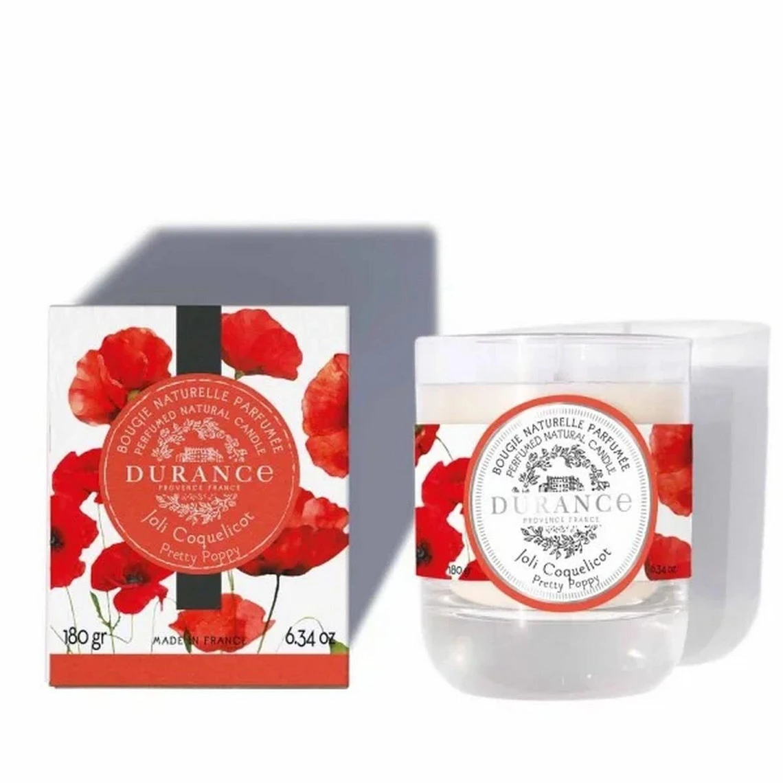 Bougie Naturelle Parfumée Joli Coquelicot 180 Gr 4 Bougie Naturelle Parfumée Joli Coquelicot 180 Gr – Image 2