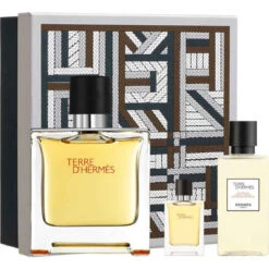 Coffret Terre D'Hermès - Eau De Toilette + Miniature + Gel Douche