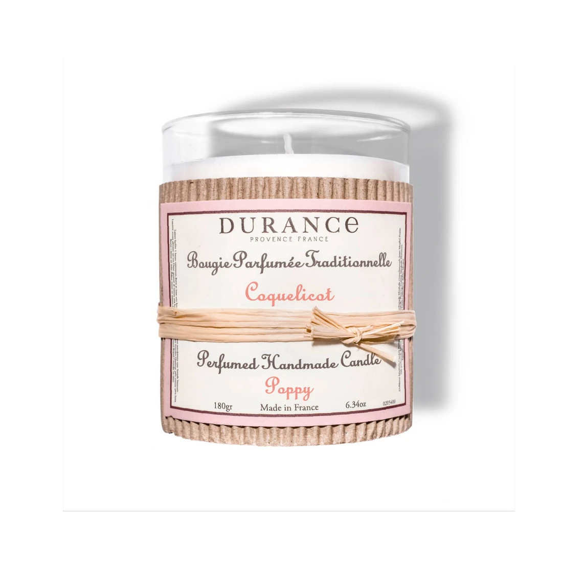 Bougie Parfumée Traditionnelle Durance Coquelicot 3 Bougie Parfumée Traditionnelle Durance Coquelicot