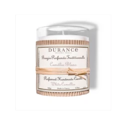 Bougie Parfumée Traditionnelle Camélia Blanc